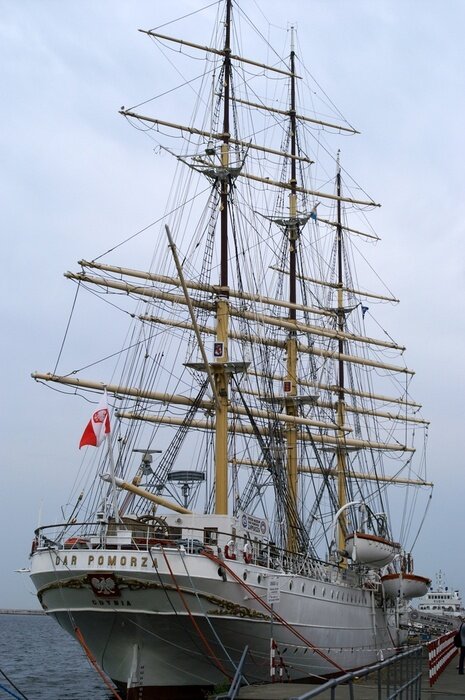 Tableau  voilier Dar Pomorza