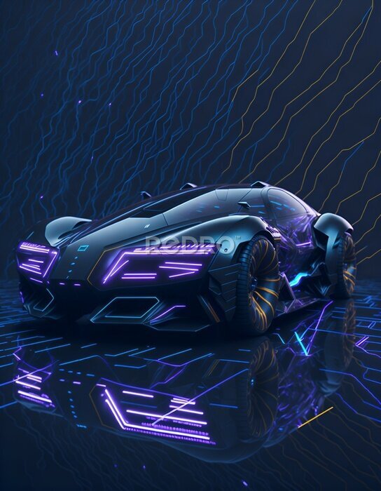 Tableau  Voiture de sport design