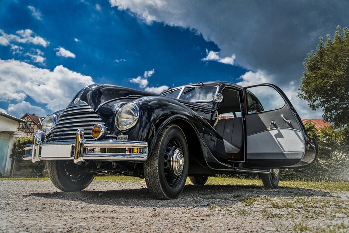 Tableau  Voiture vintage élégante
