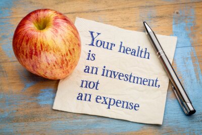 Tableau  Votre santé est un investissement