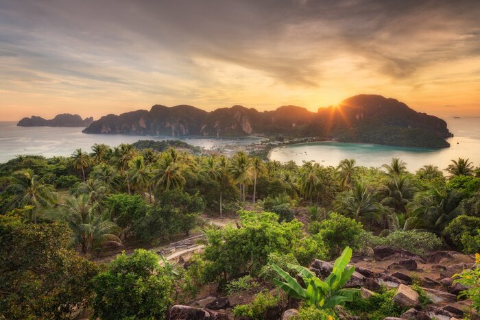 Tableau  Voyage vacances fond