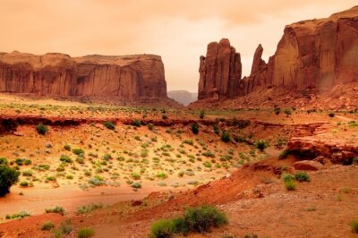 Papier peint  Vue du Grand Canyon en 3D