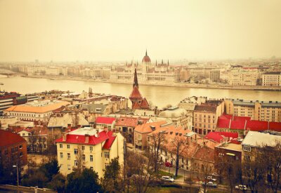 Vue sur l'architecture de Budapest