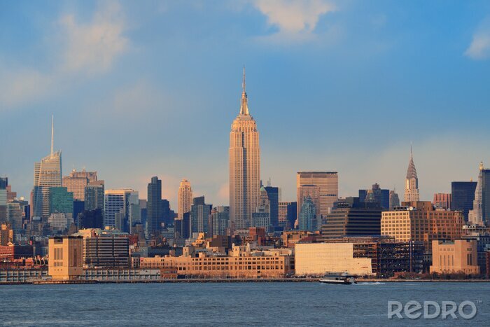 Tableau  Vue sur Manhattan au soleil