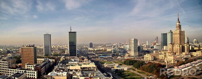 Tableau  Warsaw Skyline