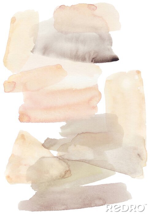 Tableau  Watercolor abstract art.