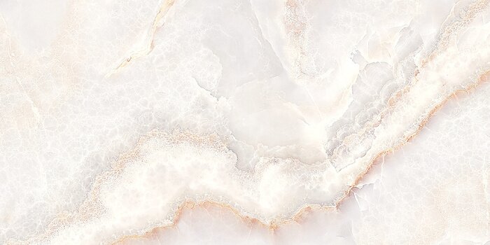 Tableau  White onyx marble background, white marble texture