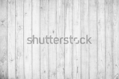 Tableau  White wood texture background