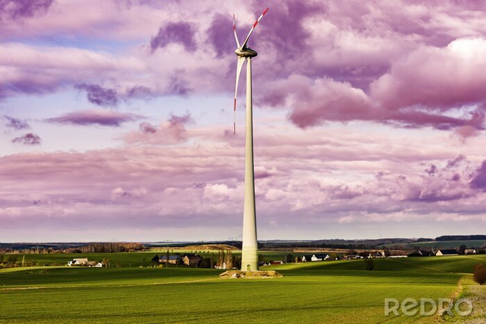 Tableau  Wind turbine for power generation