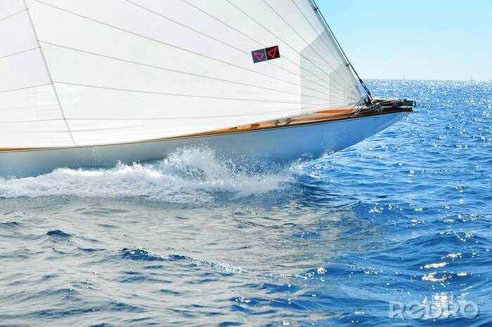 Tableau  Yacht sur la mer