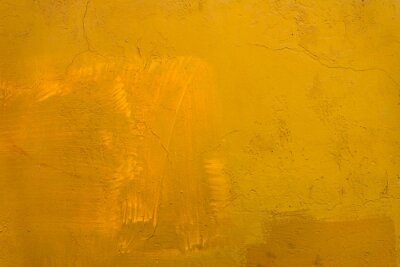 Tableau  Yellow Brown Wall Abstract Background Mexican Building Oaxaca Mexico