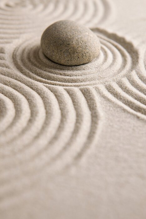 Tableau  Zen stone